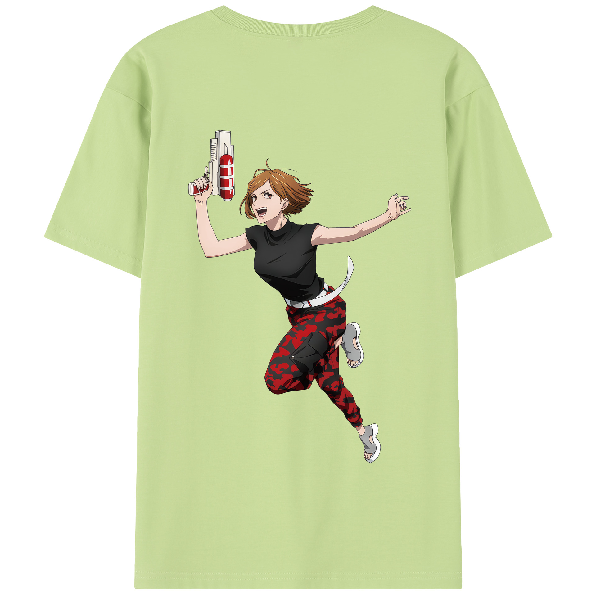 （画像用） 呪術廻戦 Jujutsu Kaisen 綿100％半袖Tシャツ（背面プリント）